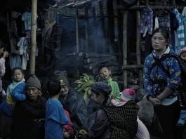 လက်နက်ကြီးကျည်များ ကျလာ၍ မုန်လိုင်ခက်စစ်ရှောင်များ ဝေကြိုင်စခန်းသို့ ပြောင်းရွှေ့