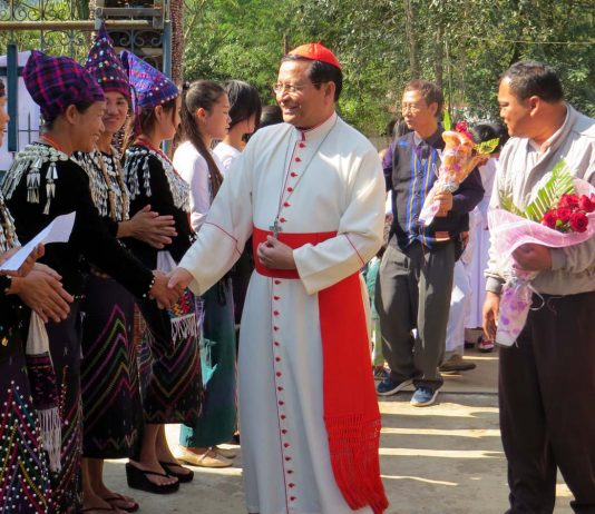 မြစ်ဆုံစီမံကိန်းကို ရပ်ဆိုင်းသင့်ပြီဟု ကက်သလစ်ဂိုဏ်းချုပ်ဆရာတော်ကာဒီနယ်လ်ချားလ်စ်ဘို မိန့်ကြား Cardinal Charles Bo