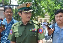 တပ္မေတာ္ကို အသေရဖ်က္မႈျဖင့္ တရားစြဲဆိုျခင္းသည္ မိမိတစ္ဦးတည္းဆႏၵသာျဖစ္ေၾကာင္း တရားလို ဒု ဗိုလ္မွဴးႀကီးထြက္ဆို ဒုတိယဗိုလ္မွဴးႀကီး မ်ိဳးမင္းဦး