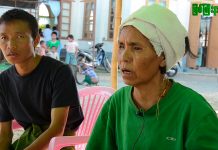 တောတွင်း နှစ်လကြာ ထွက်ပြေးခဲ့ရတဲ့ အောင်လောဒ့်ရွာက မိသားစု awng-lawt