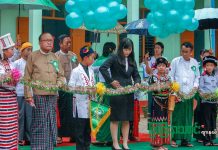 ဂျပန် – မြန်မာ ချစ်ကြည်ရေးအထိမ်းအမှတ် ကျောင်းဆောင်သစ်လွှဲပြောင်းလက်ခံ ဂ်ပန္-ျမန္မာ ခ်စ္ၾကည္ေရး