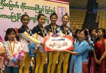 တိုင်းနှင့်ပြည်နယ် အေရိုးဗစ်ပြိုင်ပွဲတွင် ကချင်ပြည်နယ်အသင်းဆုများရရှိ