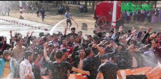 မြစ်ကြီးနားတက္ကသိုလ် ကျောင်းသားသမဂ္ဂမှ ကြီးမှူးကျင်းပသော ပထမကြိမ် အတာသြင်္ကန်ပွဲတော်