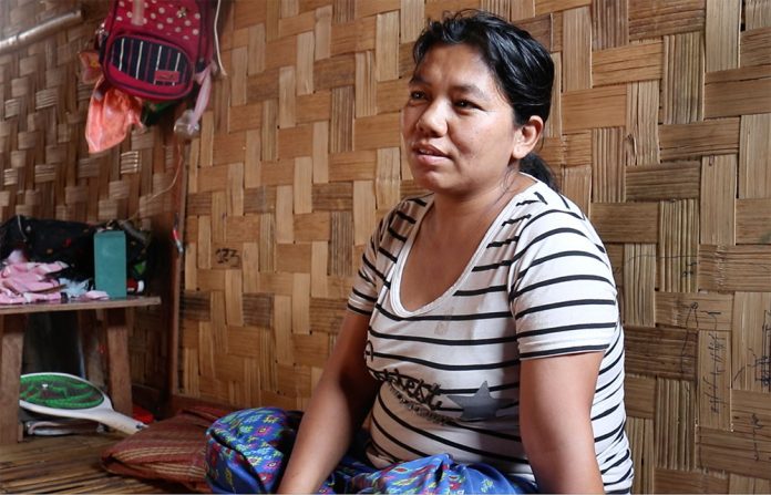 စစ်ရှောင်ကိုယ်ဝန်ဆောင်အမျိုးသမိး