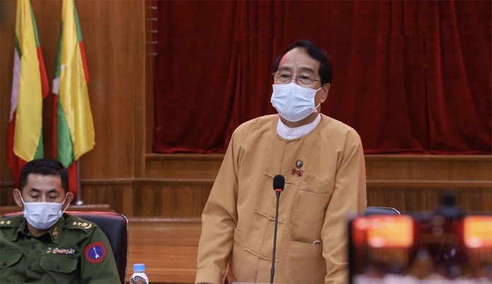 ကချင်ပြည်နယ် ဝန်ကြီးချုပ် ဒေါက်တာခက်အောင်