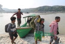 တိုက်ပွဲကြောင့် မြစ်ဆုံအထက်ပိုင်း မလိဇွပ်ကျေးရွာမှ ပြည်သူများ ထပ်မံပြောင်းရွှေ့လာ