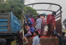 မြစ်ကြီးနားသို့ ထွက်ပြေးတိမ်းရှောင်ခဲ့ရသည့် ပူတာအို စစ်ရှောင်များ တတိယအကြိမ် နေရပ်ပြန် ပူတာအိုမြို့နယ်၊ လုံရှာယန်နှင့် ဆွမ်ပီယန်ကျေးရွာများမှ ဒေသခံပြည်သူများ