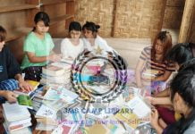ဂျော်မဆတ်စစ်ရှောင် စာကြည့်တိုက်တွင် စာအုပ်နှင့် အသုံးဆောင်ပစ္စည်းများ လိုအပ် jaw masat library