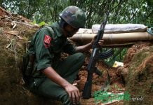 ရှမ်းမြောက်တွင် KIA နှင့် စစ်ကောင်စီတို့ တိုက်ပွဲဖြစ်ပွားပြီး စစ်ကောင်စီဘက်က (၁၃) ဦးသေဆုံးဟုဆို KIA-kachin-soldier