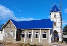 တန်ဖရဲကျေးရွာက KBC ဘုရားကျောင်းအား ပြုပြင်နေသည့်အတွက် အလှူရှင်များ လိုအပ်နေ တန်ဖရဲ နှစ်ခြင်းဘုရားကျောင်း