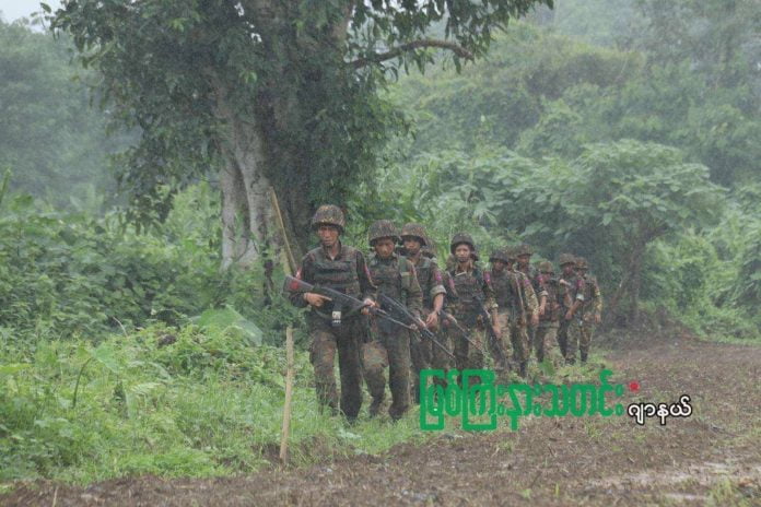 စစ်ကောင်စီစစ်ကြောင်းတိုက်ခိုက် စစ်ကောင်စီစစ်ကြောင်းကို KIA တိုက်ခိုက်