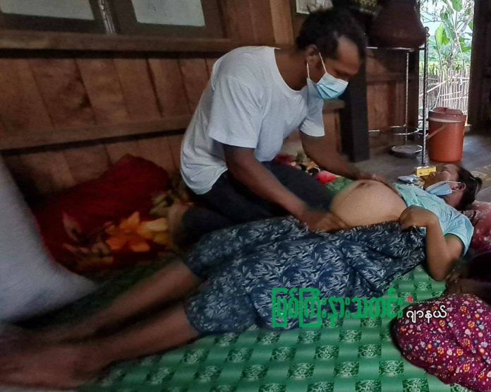 ကိုယ်ဝန်ဆောင် ကသာမြို့က ကိုယ်ဝန်ဆောင်မိခင်တွေ ကာကွယ်ဆေး မထိုးနှံရတာ (၂)နှစ်လောက် ရှိနေ