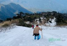 အာဏာသိမ်းပြီးနောက် လည်ပတ်မှုနည်းပါးခဲ့သည့် ပူတာအိုမြို့ဒေသတွင် ခရီးသွားများ ပြန်လည်ဝင်ရောက် ပူတာအို-ရေခဲတောင်ခရီးစဉ်