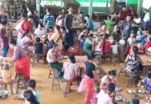 ကသိုင်းတောင်အနီးက တိုက်ပွဲများကြောင့် တိမ်းရှောင်လာသည့် ဒေသခံများအတွက် အစားအသောက်လိုအပ်၊ တစ်နပ်စာ ကျပ်သိန်း ၂၀ ခန့် ကုန်ကျနေ