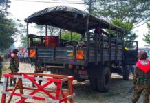 မိုးကောင်းတွင် စစ်ကောင်စီကားပစ်ခတ်ခံရပြီး စစ်သား ၂ ဦးသေဆုံး၊ မြို့ဝင်မြို့ထွက် စစ်ဆေးရေးတင်းကြပ်နေ