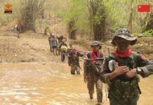 ဟုမ္မလင်းမြို့နယ်၊ လွှစင်ကုန်းကျေးရွာတွင် စစ်ကောင်စီ SNA ပူးပေါင်းတပ်များနှင့် PDF တို့ တိုက်ပွဲဖြစ်ပွားနေ