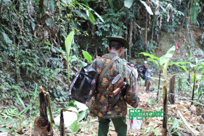 အင်ဂျန်းယန်မြို့ စစ်ကောင်စီတပ်သား