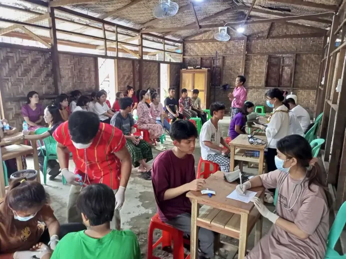 ပူတာအိုဒေသမှာကျန်းမာရေးစောင့်ရှောက်မှုခက်ခဲ copy