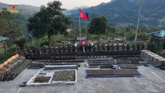 ပုဏ္ဏားကျွန်းမြို့ကို AA သိမ်းပိုက်