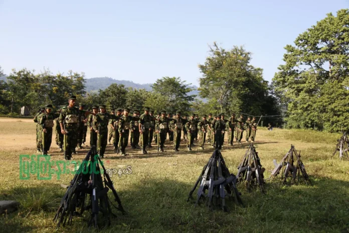 KIA ရဲ့ စစ်သင်တန်းတစ်နေရာ