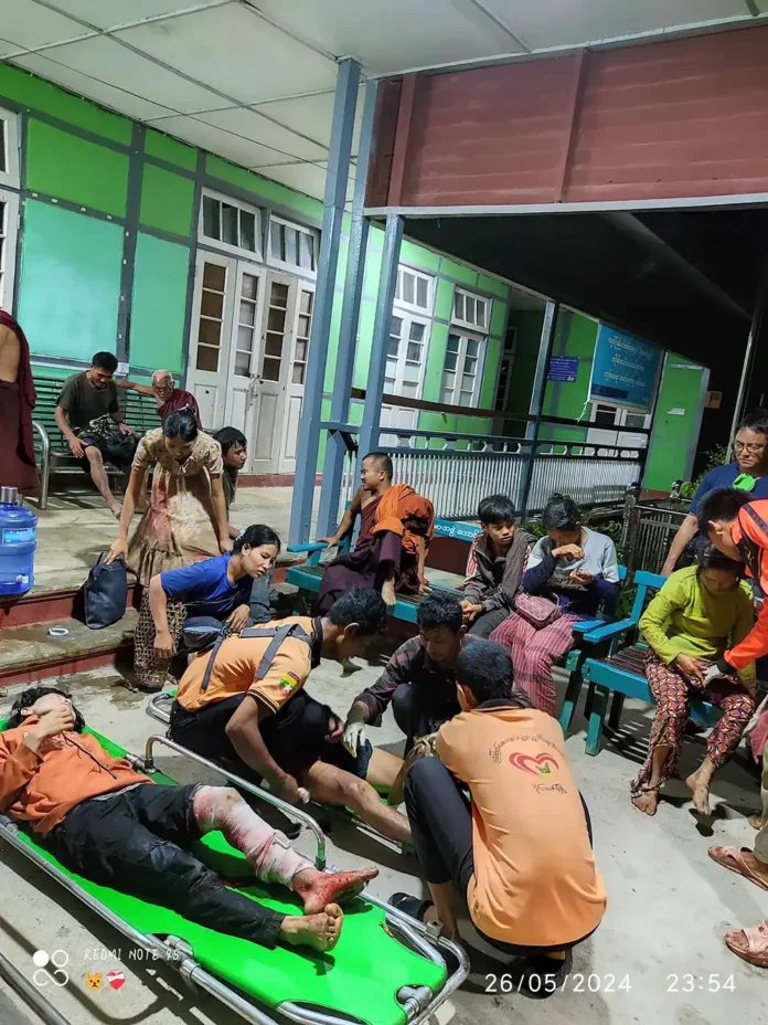 တစ်သျှူးငှက်ပျောခြံနဲ့ ရွှေမှော်မှာ အလုပ်လုပ်ကိုင်နေတဲ့ အလုပ်သမား