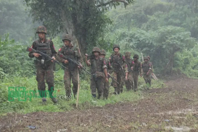 စစ်ကောင်စီတပ်သားများ