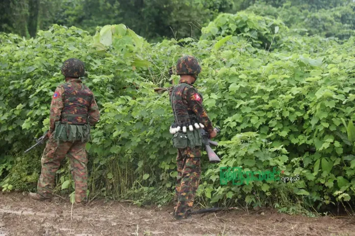 စစ်ကောင်စီတပ်သား