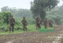 နောင်နန်းတိုက်နယ်ကို ဝင်ရောက်လာတဲ့ စစ်ကောင်စီတပ်သားတွေဟာ အူဗျစ်ရွာအဝင်မှာ ပြည်သူတွေဆီက ပိုက်ဆံကောက်ခံပြီး အထက်ကိုဆက်တက်သွား