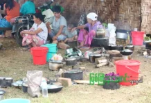 WFP ရဲ့ စားနပ်ရိက္ခာထောက်ပံ့ငွေ ရပ်ဆိုင်းတော့မှာ ဖြစ်တာကြောင့် အင်ပေါင်စစ်ရှောင်တွေ စားဝတ်နေရေး စိုးရိမ်နေရ