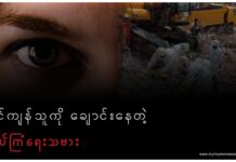 ရှင်ကျန်သူတွေကိုချောင်းနေတဲ့ လုပ်ကြံရေးသမား