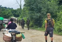 နန့်ယား- ဖားကန့်လမ်းအတိုင်း စစ်ကော်မရှင် စစ်ကြောင်းထိုး