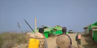 တနိုင်းမြို့နယ်အတွင်းက ရွှေမှော်/ပယင်းမှော်တွေဘက်သွားတဲ့ လမ်းကြောင်းတွေကို စစ်ကော်မရှင်ပိတ်ထား