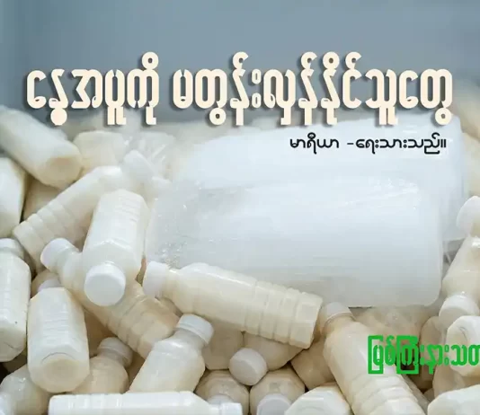 နွေအပူကို မတွန်းလှန်နိုင်သူတွေ