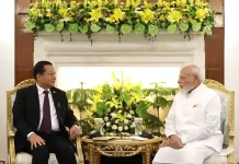 လီဒိုလမ်းပြန်ပြင်ဖို့လုပ်နေတဲ့ အိန္ဒိယက ဦးမင်းအောင်လှိုင်နဲ့ မြေရှားအကြောင်းဆွေးနွေးခဲ့