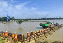 ကချင်အစပ် စစ်ကိုင်းတိုင်းအထက်ပိုင်းက မြို့တွေမှာ ချင်းတွင်းမြစ်ရေ စိုးရိမ်ရေအမှတ်နားကပ်၊ နှစ်ပေါင်း ၄၄ နှစ်အတွင်း မိုးကုတ်မှာ စံချိန်တင်မိုးများ