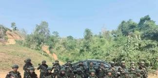လီဒိုလမ်းတစ်လျှောက် ဝါရာဇွပ်ပြည်သူ့စစ်အဖွဲ့တွေ စစ်ရေးလှုပ်ရှားမှုတွေ ပြုလုပ်နေပြီး ဒေသခံပြည်သူတွေကို ဖမ်းဆီးနှိပ်စက်တာတွေ ရှိနေတယ်လို့ ဗိုလ်မှူးကြီးနော်ဘူပြော